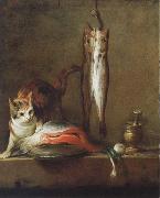 Jean Baptiste Simeon Chardin Style life oil on canvas